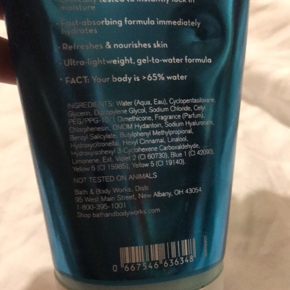 Bath & Body Bath Body Works Hyaluronic Acid Body Gel Lotion Poshmark